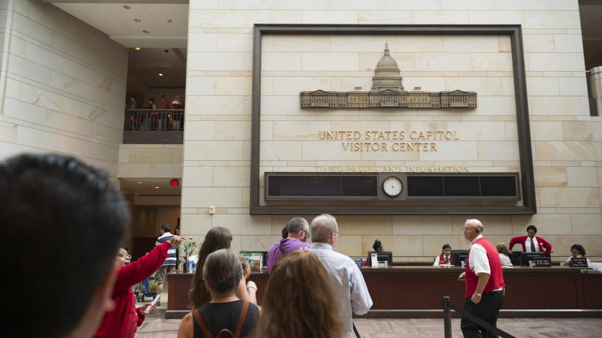 image of united states capital visitor center