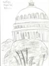 The Lincoln Memorial by Evelyn Kiowski a 4th Grader at St. John the Apostle Catholic School