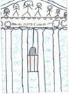 US Supreme Court Building by Makena a 2nd Grader at Dove Elementary School